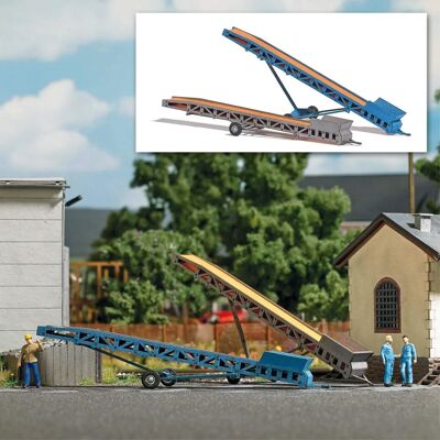Busch 1374 H0 Bouwpakket - 2 transportbanden voor bouw, industrie & landbouw Busch 1374 H0 Bouwpakket - 2 transportbanden voor bouw, industrie & landbouw