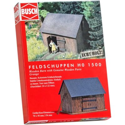 Busch 1500 H0 Hangar - Byggsats Busch 1500 H0 Hangar - Byggsats