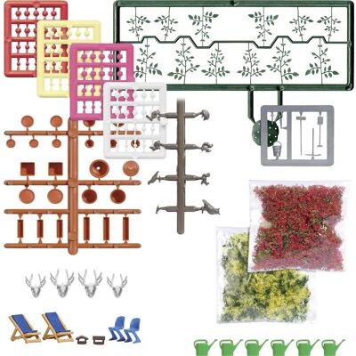 Busch 1836 Balkon Set - Dekoratives Außenkit Busch 1836 Balkon Set - Dekoratives Außenkit