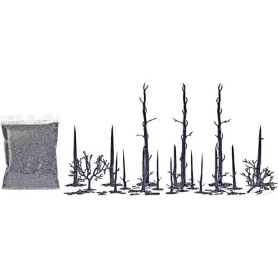 Busch Modelspoor landschapsset - Verbrande Bos 1854 Busch Modelspoor landschapsset - Verbrande Bos 1854