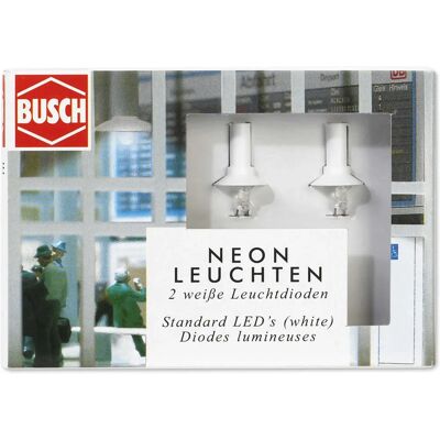 Busch 2 LEDs Luz Blanca – Luz LED Busch 2 LEDs Luz Blanca – Luz LED