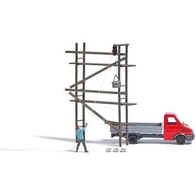 Busch Iveco Daily Transporter with Scaffold and Mason Busch Iveco Daily Transporter with Scaffold and Mason