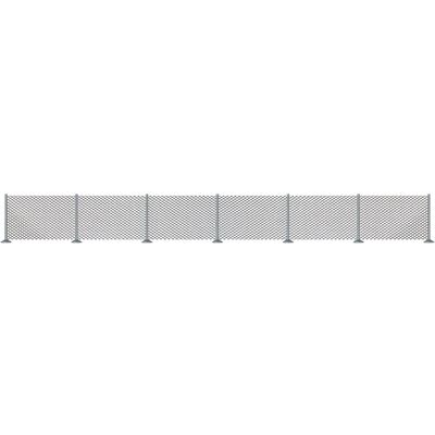 Barrière en maille métallique Busch pour trains miniatures - Échelle H0 Barrière en maille métallique Busch pour trains miniatures - Échelle H0