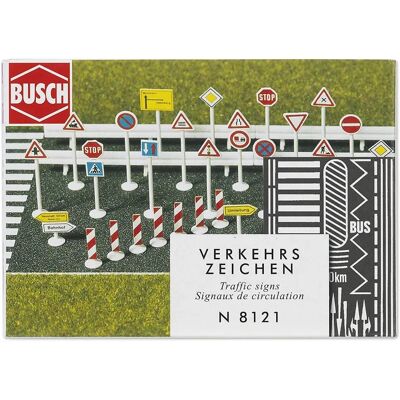 Trains miniatures Busch paysages - Signalisation - Échelle H0 - Publicité Trains miniatures Busch paysages - Signalisation - Échelle H0 - Publicité
