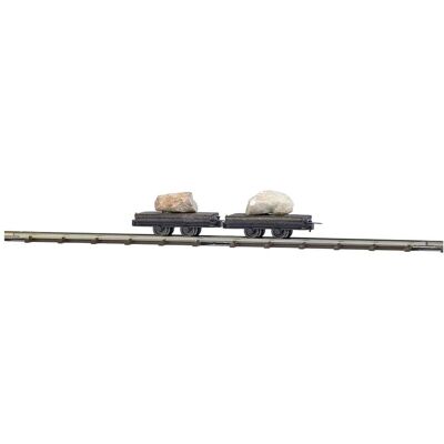 Busch 12235 H0 Wagen mit Felsbrocken - Modellwagen Busch 12235 H0 Wagen mit Felsbrocken - Modellwagen