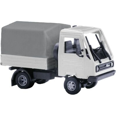 Busch Multicar M26 Modell 1:87 med Flak och Presenning - Lastbil Busch Multicar M26 Modell 1:87 med Flak och Presenning - Lastbil