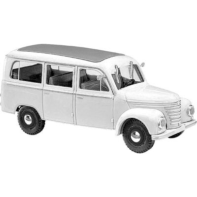 Busch V 901/2 - Modellauto Bausatz für Erwachsene Busch V 901/2 - Modellauto Bausatz für Erwachsene