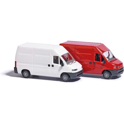 Busch 89112 Fiat Ducato H0 Modèle - Véhicule Réduit - Publicité Busch 89112 Fiat Ducato H0 Modèle - Véhicule Réduit - Publicité