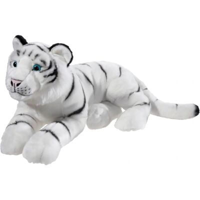 Heunec Misanimo Schneetiger liegend - Plüschtier Heunec Misanimo Schneetiger liegend - Plüschtier