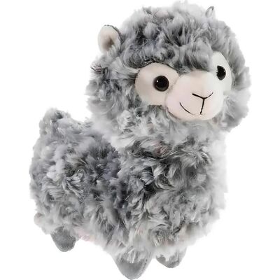 Heunec Lama in piedi bicolore grigio - Giocattolo Heunec Lama in piedi bicolore grigio - Giocattolo