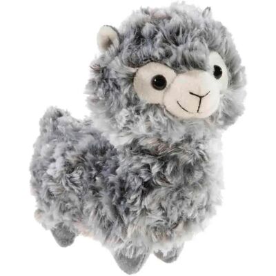 Heunec Lama debout bicolore gris - Jouet Heunec Lama debout bicolore gris - Jouet