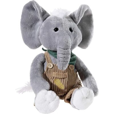 HEUNEC Eddie Erdnuss Plüschtier - Elefant - 35cm HEUNEC Eddie Erdnuss Plüschtier - Elefant - 35cm