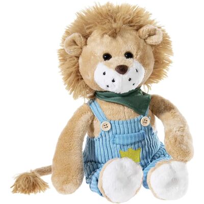 HEUNEC Kristof Krone Plush Toy - Colorful Cord Overalls HEUNEC Kristof Krone Plush Toy - Colorful Cord Overalls