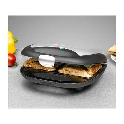 Rommelsbacher ST 710 - Negro, Plata - Sandwich Maker Rommelsbacher ST 710 - Negro, Plata - Sandwich Maker