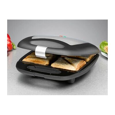 Rommelsbacher ST 1410 - Negro, Plateado - Sandwich Maker Rommelsbacher ST 1410 - Negro, Plateado - Sandwich Maker