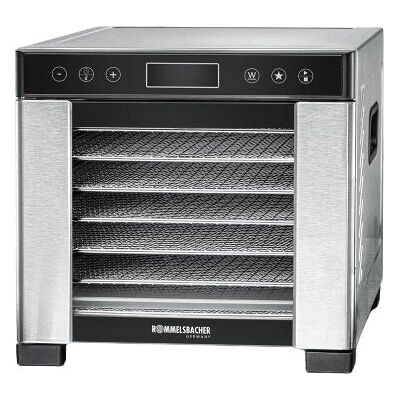 Rommelsbacher DA 650 Voedsel Droogautomaat - RVS, 600 W Rommelsbacher DA 650 Voedsel Droogautomaat - RVS, 600 W
