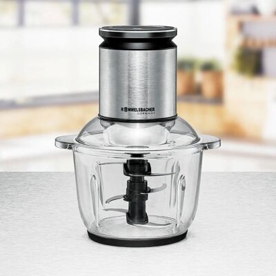 Rommelsbacher MZ 600 - Nero, Acciaio inox - Tritatutto per alimenti Rommelsbacher MZ 600 - Nero, Acciaio inox - Tritatutto per alimenti