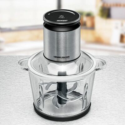 Rommelsbacher MZ 800 - Nero, Acciaio inossidabile - Tritatutto alimentare Rommelsbacher MZ 800 - Nero, Acciaio inossidabile - Tritatutto alimentare