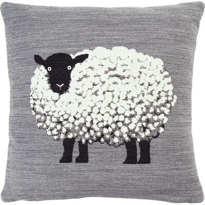 Sander - Fluffy - Grau - 45x45 cm - Pillow cover Sander - Fluffy - Grau - 45x45 cm - Pillow cover