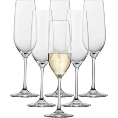 Křišťálové sklenice na šampaňské Schott Zwiesel - 6 ks - 227ml Křišťálové sklenice na šampaňské Schott Zwiesel - 6 ks - 227ml