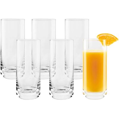Schott Zwiesel Klarglas Longdrink-Glasset - 6 Stücke Schott Zwiesel Klarglas Longdrink-Glasset - 6 Stücke