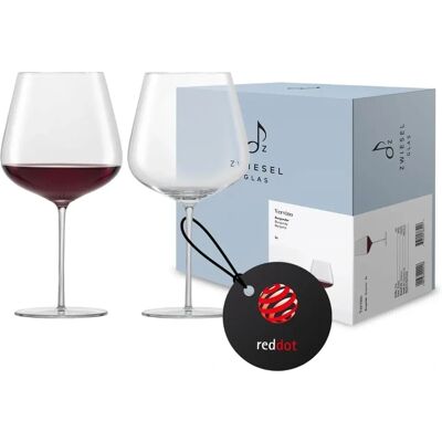 Zwiesel Vervino Burgunder Rotweinglas Set - 2-tlg Zwiesel Vervino Burgunder Rotweinglas Set - 2-tlg