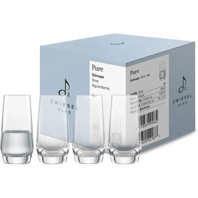Zwiesel Glass Pure Shotglas 9cl, 4-pack Zwiesel Glass Pure Shotglas 9cl, 4-pack