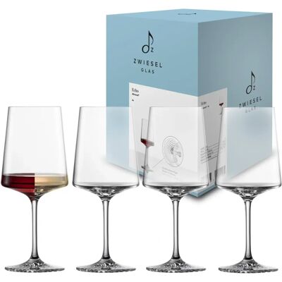 Ensemble de 4 verres à vin Echo - Publicité Ensemble de 4 verres à vin Echo - Publicité