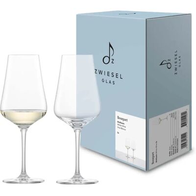 Verre à vin Zwiesel Bouquet - Ensemble de 2 - Verre élégant - Publicité Verre à vin Zwiesel Bouquet - Ensemble de 2 - Verre élégant - Publicité