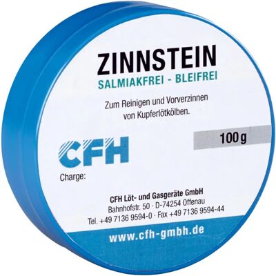 CFH Zinnstein ZS231 - Kupfer Spitze - 100 g - Lötspitze CFH Zinnstein ZS231 - Kupfer Spitze - 100 g - Lötspitze