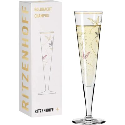 Ritzenhoff Goldnacht Champagnerglas - Elegantes Kristall 0,2L Ritzenhoff Goldnacht Champagnerglas - Elegantes Kristall 0,2L