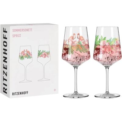 Ritzenhoff Weingläser - Sommersonett Transparent - 2er Set Ritzenhoff Weingläser - Sommersonett Transparent - 2er Set