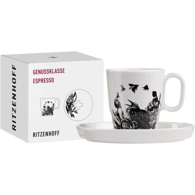 Ensemble Espresso Noir Ritzenhoff - Tasses Ensemble Espresso Noir Ritzenhoff - Tasses