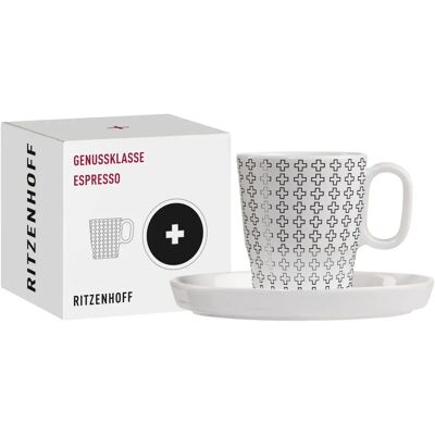 Juego de dos tazas espresso Ritzenhoff Genussklasse #3 - set de tazas Juego de dos tazas espresso Ritzenhoff Genussklasse #3 - set de tazas