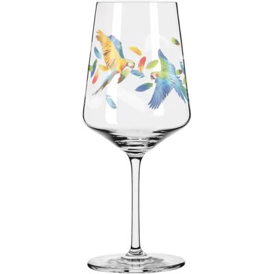 Ritzenhoff 2841011 Verre à Apéritif - Motif de Perroquet Coloré - Fabriqué en Allemagne Ritzenhoff 2841011 Verre à Apéritif - Motif de Perroquet Coloré - Fabriqué en Allemagne