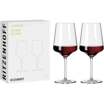 Ritzenhoff Lichtweiss Rødvinsglass 54cl - 2 pakning Ritzenhoff Lichtweiss Rødvinsglass 54cl - 2 pakning
