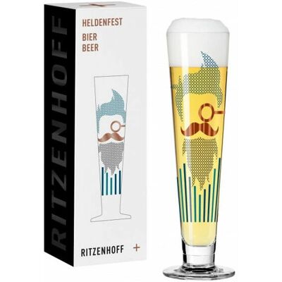 Verre à bière Ritzenhoff Heldenfest No 10 - Hero's Feast, Christine Kordes Verre à bière Ritzenhoff Heldenfest No 10 - Hero's Feast, Christine Kordes