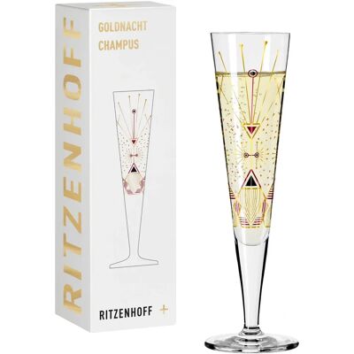 Ritzenhoff Goldnacht NO:25 - Verre à champagne transparent Ritzenhoff Goldnacht NO:25 - Verre à champagne transparent