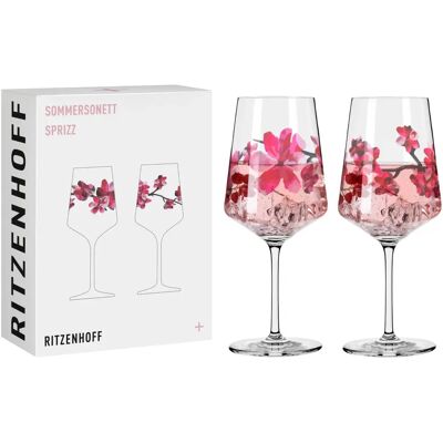 Ritzenhoff Weinglas Set - Transparent - Elegantes Design für Rosé & Sommergetränke Ritzenhoff Weinglas Set - Transparent - Elegantes Design für Rosé & Sommergetränke