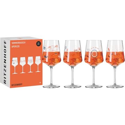 Ritzenhoff Sommerrausch Aperizzo 4-delt Glassett Ritzenhoff Sommerrausch Aperizzo 4-delt Glassett