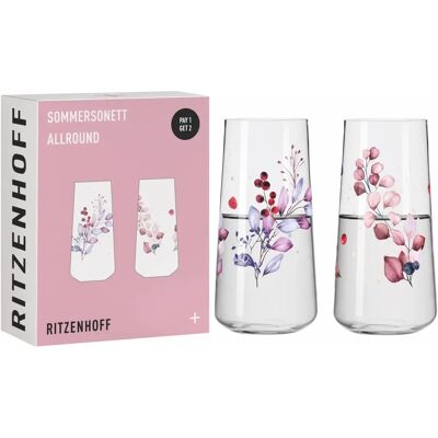 Ensemble de verres longs Ritzenhoff - 2 pièces - 614 ml Ensemble de verres longs Ritzenhoff - 2 pièces - 614 ml