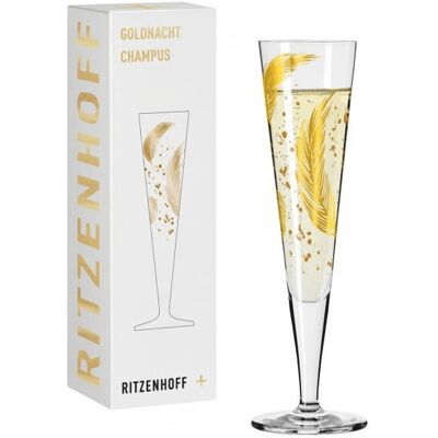Ritzenhoff Goldnacht nr 42 - Champagneglass - Elegant Feiring Ritzenhoff Goldnacht nr 42 - Champagneglass - Elegant Feiring