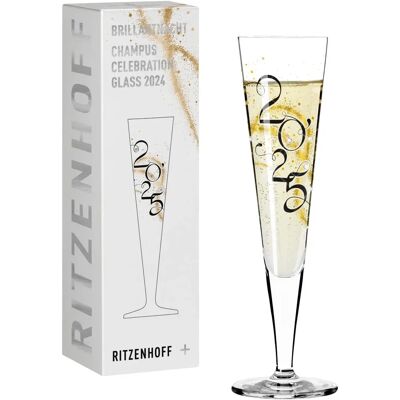 Ritzenhoff Brillantnacht 2025 Gold Champagnerglas - Vinglas Ritzenhoff Brillantnacht 2025 Gold Champagnerglas - Vinglas