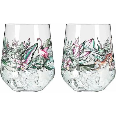 Ritzenhoff - Gin Tumbler Schattenfauna - Bunt - Glaswaren Ritzenhoff - Gin Tumbler Schattenfauna - Bunt - Glaswaren