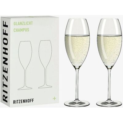 Ritzenhoff Glanzlicht Sektglas 2er Set - Elegant Wine Glasses Ritzenhoff Glanzlicht Sektglas 2er Set - Elegant Wine Glasses