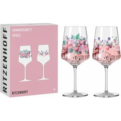 Ritzenhoff Sommersonett 2-p Nordisk Sommer Flerfarget - Vinglass Ritzenhoff Sommersonett 2-p Nordisk Sommer Flerfarget - Vinglass