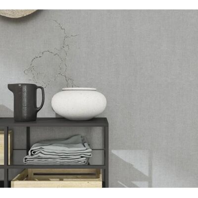 MARBURG Grau Vlies Tapete - Lichtbeständig, Hochwaschbar, 0,70x10,05m - Tapete MARBURG Grau Vlies Tapete - Lichtbeständig, Hochwaschbar, 0,70x10,05m - Tapete