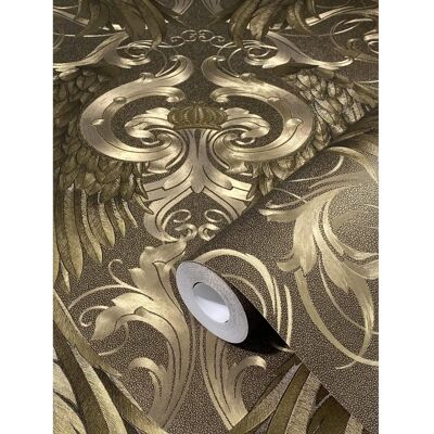 GLÖÖCKLER Gold Tapete - Ornamental, Waschbar, 0,7x10,05m GLÖÖCKLER Gold Tapete - Ornamental, Waschbar, 0,7x10,05m