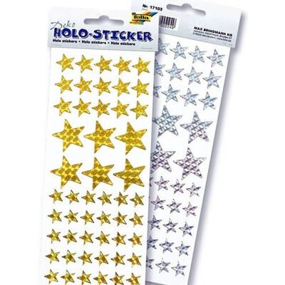 Folia Gold Silber Dekoraufkleber - 6er Pack Folia Gold Silber Dekoraufkleber - 6er Pack