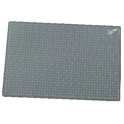 Folia 2341 Tapis de Découpe - 450x300mm, Gris, Quadrillage Folia 2341 Tapis de Découpe - 450x300mm, Gris, Quadrillage